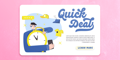 Markile Font Poster 7