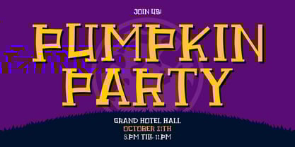 Sacret Font Poster 3