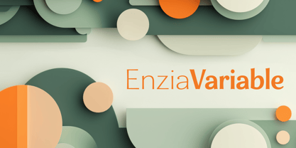 Eniza Variable Font Poster 1