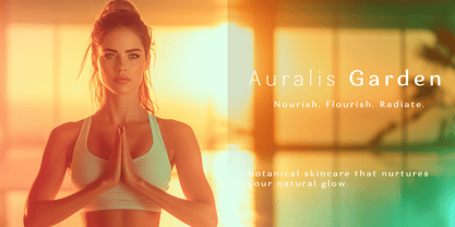 Eniza Variable Font Poster 4