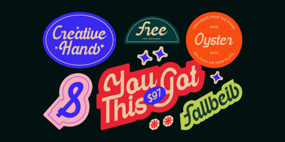 Fallbeil Font Poster 3