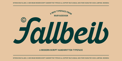 Fallbeil Font Poster 1