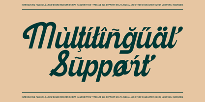 Fallbeil Font Poster 10