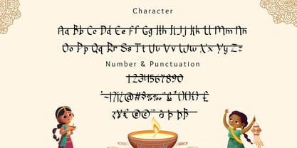 Night Hindi Font Poster 5
