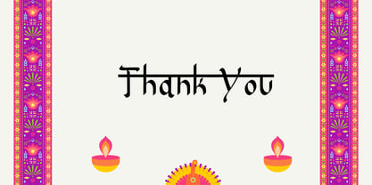 Night Hindi Font Poster 7