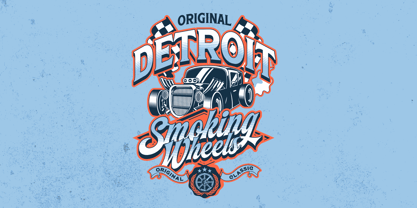 Machinery Script Font Poster 11