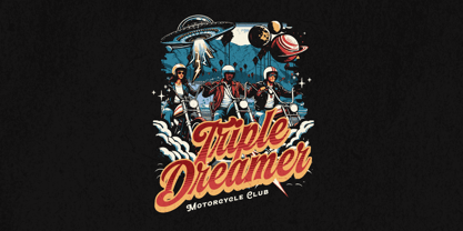 Machinery Script Font Poster 6