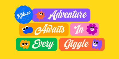 Machinery Script Font Poster 9