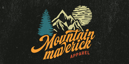 Machinery Script Font Poster 4