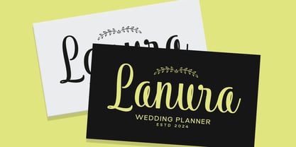 Vendila Script Font Poster 5