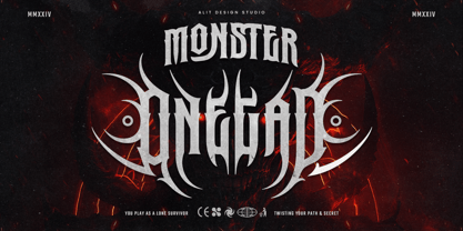 Megaroom Font Poster 9