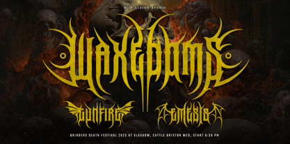 Megaroom Font Poster 5