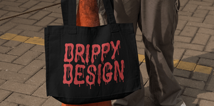 Groovy Liquor Font Poster 5