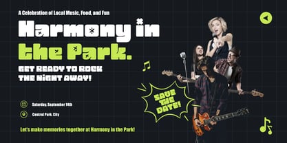 Sofunky Font Poster 4