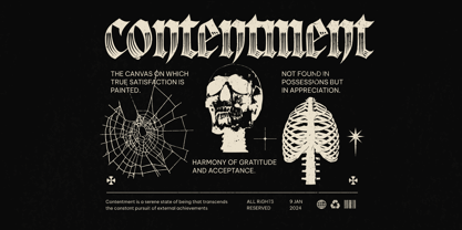 Darkcastle Font Poster 6