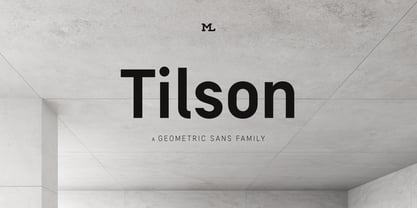 Tilson Font Poster 1