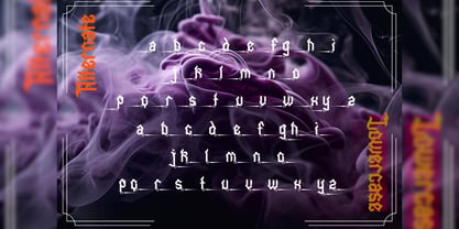 Saxterun Font Poster 7