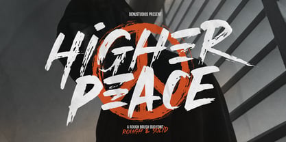 Higher Peace Font Poster 1