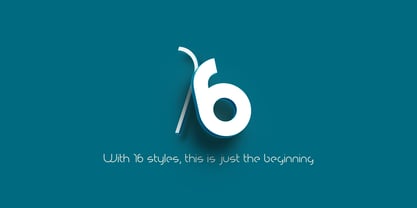 Ring Font Poster 7