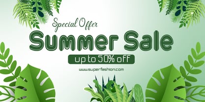 Murisa Natasha Font Poster 9