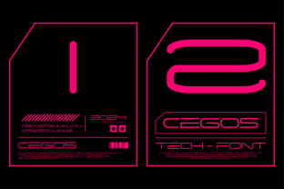 Cegos Font Poster 5