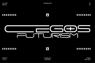 Cegos Font Poster 1