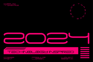 Cegos Font Poster 3