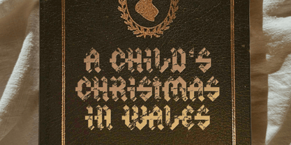 Malfoy Font Poster 11