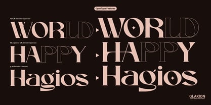Glakion Font Poster 3