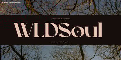 Glakion Font Poster 2