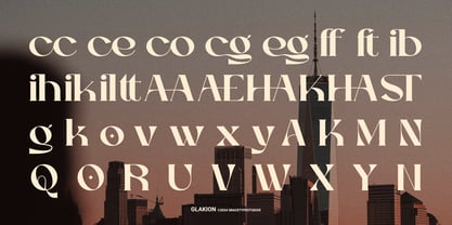 Glakion Font Poster 14