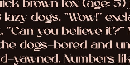 Glakion Font Poster 8