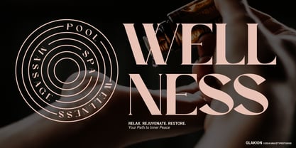 Glakion Font Poster 7