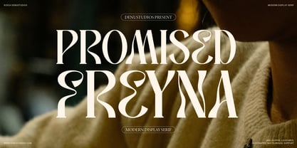 Promised Freyna Font Poster 1