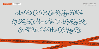 Scritture Grotesk Font Poster 10
