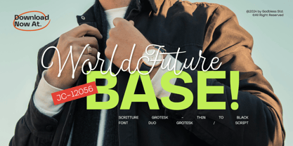 Scritture Grotesk Font Poster 9