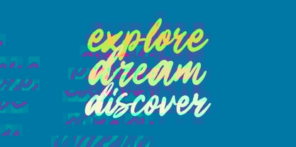 Golden Flower Font Poster 4