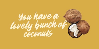 Golden Flower Font Poster 5