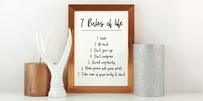 Oxentteal Font Poster 3