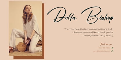 Costtarigain Font Poster 10