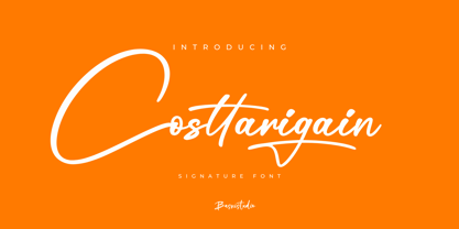 Costtarigain Font Poster 1