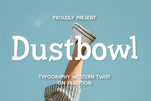 CF Dustbowl Font Poster 1
