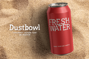 CF Dustbowl Font Poster 7