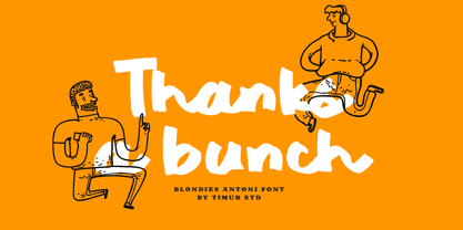 Blondies Antoni Font Poster 6