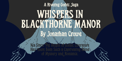 The Tragic Romantic Font Poster 10