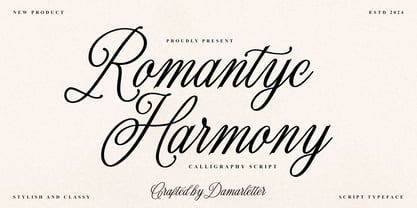 Romantyc Harmony Font Poster 1