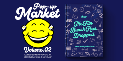 Keramique Script Font Poster 4