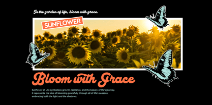 Keramique Script Font Poster 3