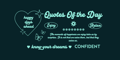 Keramique Script Font Poster 5