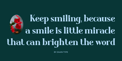 Hadhier Font Poster 9